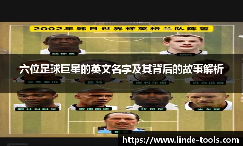 六位足球巨星的英文名字及其背后的故事解析
